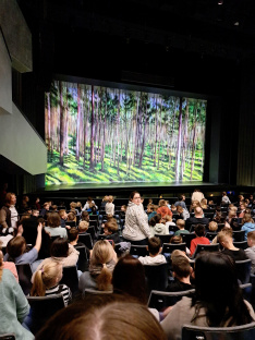 Volles Haus im Musiktheater. Aufgeführt wurde die Kinderoper 